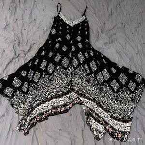 Black and white pattern summer dress!